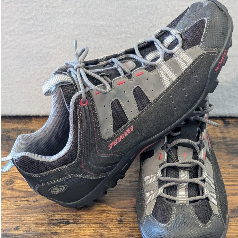 Specialized Shoes Mens 13 Tahoe Sport Bike Shoes With Shimano Clipless Cleats